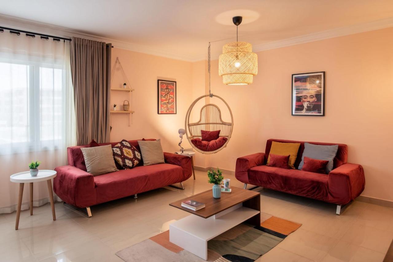 The 2Bdr Compelling Condo 5 Min To Cai Airport Kairo Exteriör bild