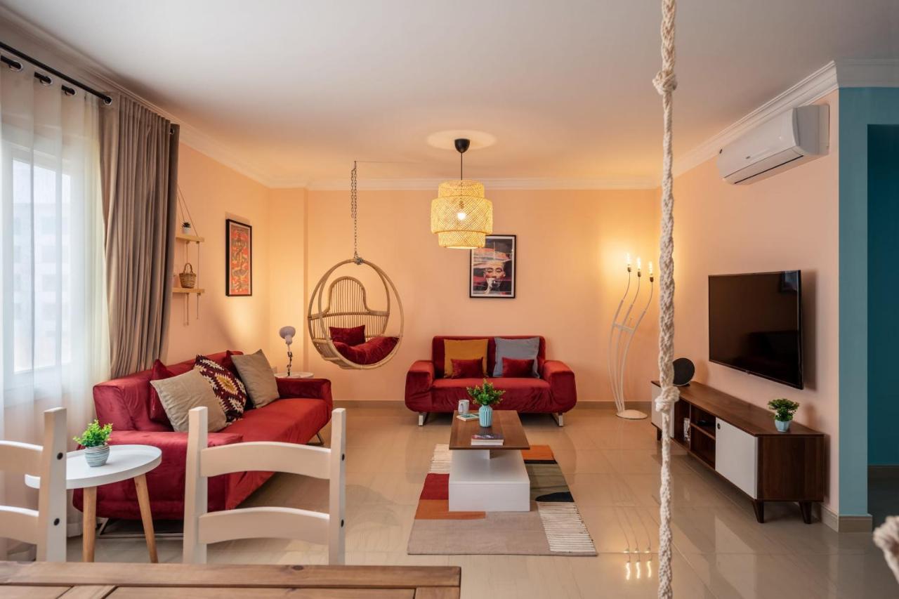 The 2Bdr Compelling Condo 5 Min To Cai Airport Kairo Exteriör bild