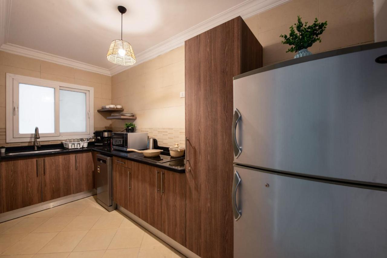 The 2Bdr Compelling Condo 5 Min To Cai Airport Kairo Exteriör bild